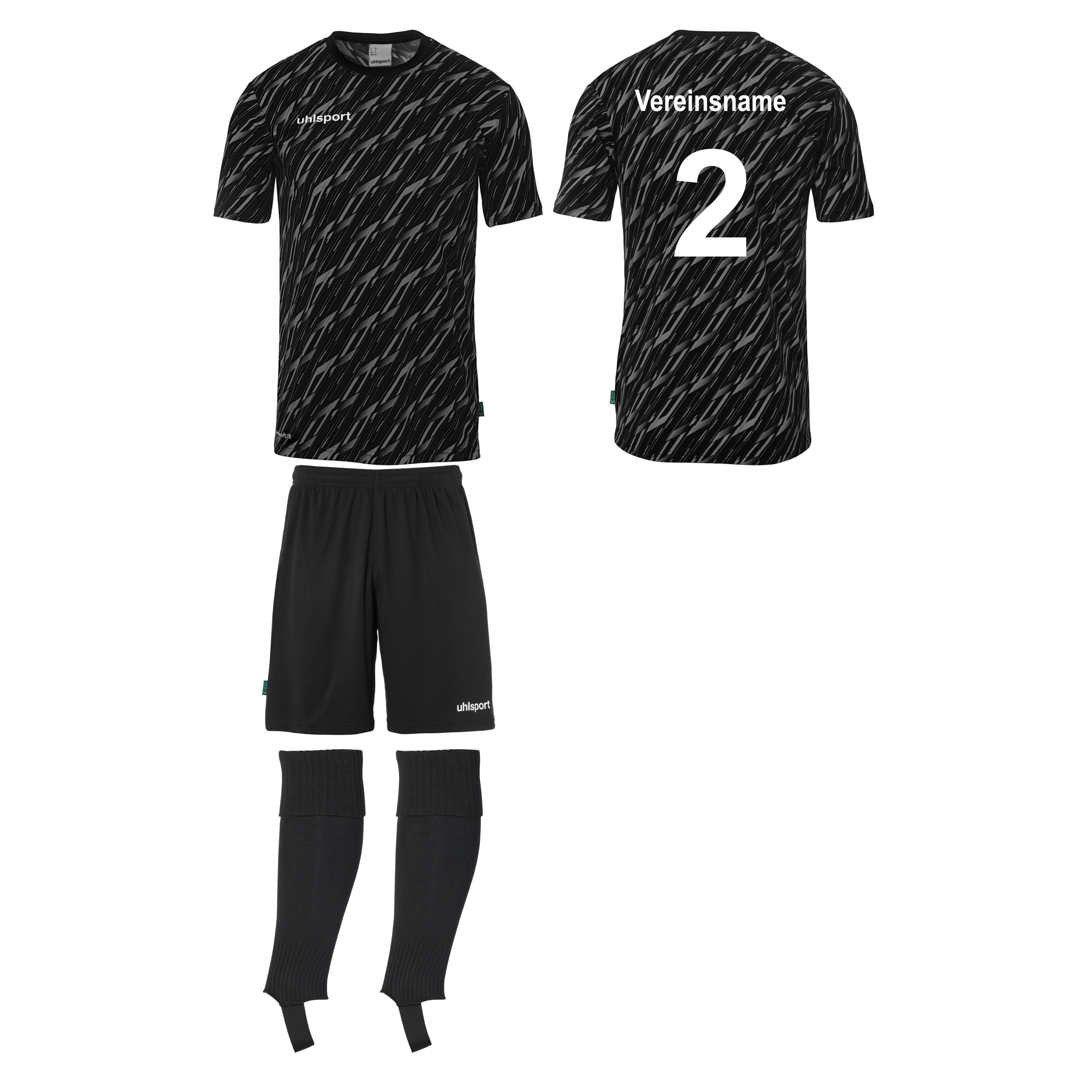 Trikotsatz Fußball Uhlsport PROGRESSIVE 28 ab 10 Stk. inkl. Druck