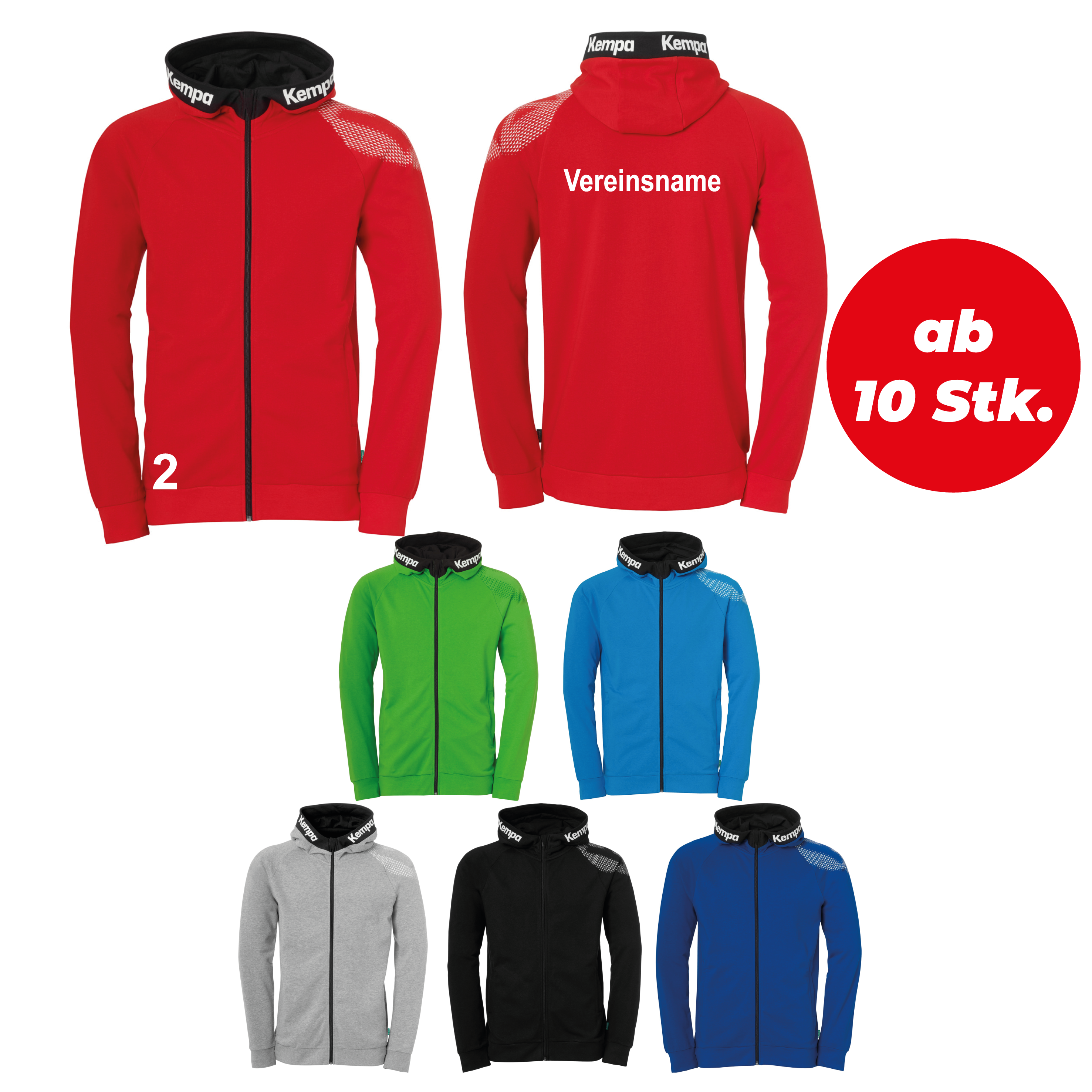 Kapuzenjacke CORE26 ab 10 Stk. inkl. Druck* Kapuzenjacke CORE26 ab 10 Stk. inkl. Druck*