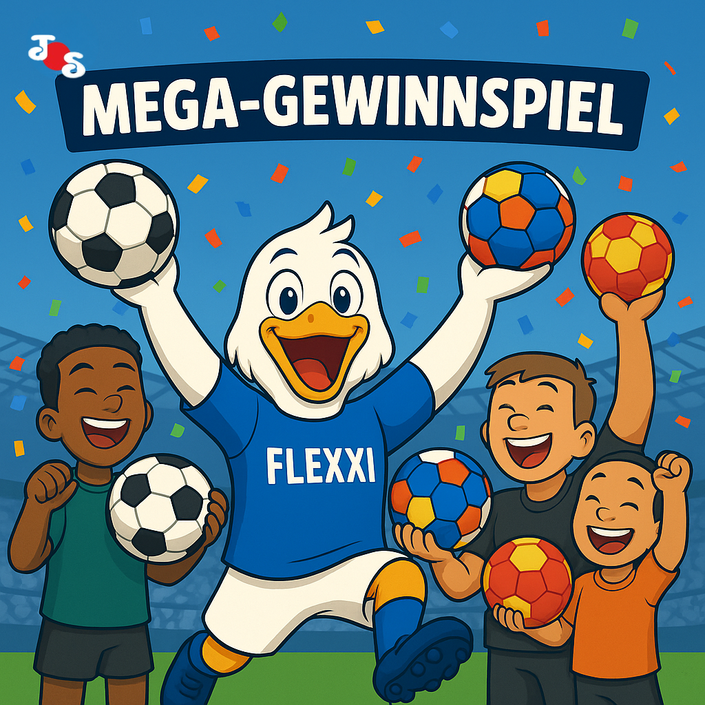 Flexxis MEGA-Gewinnspiel: Jetzt Fußball- oder Handball-Sets abstauben! 🎉
