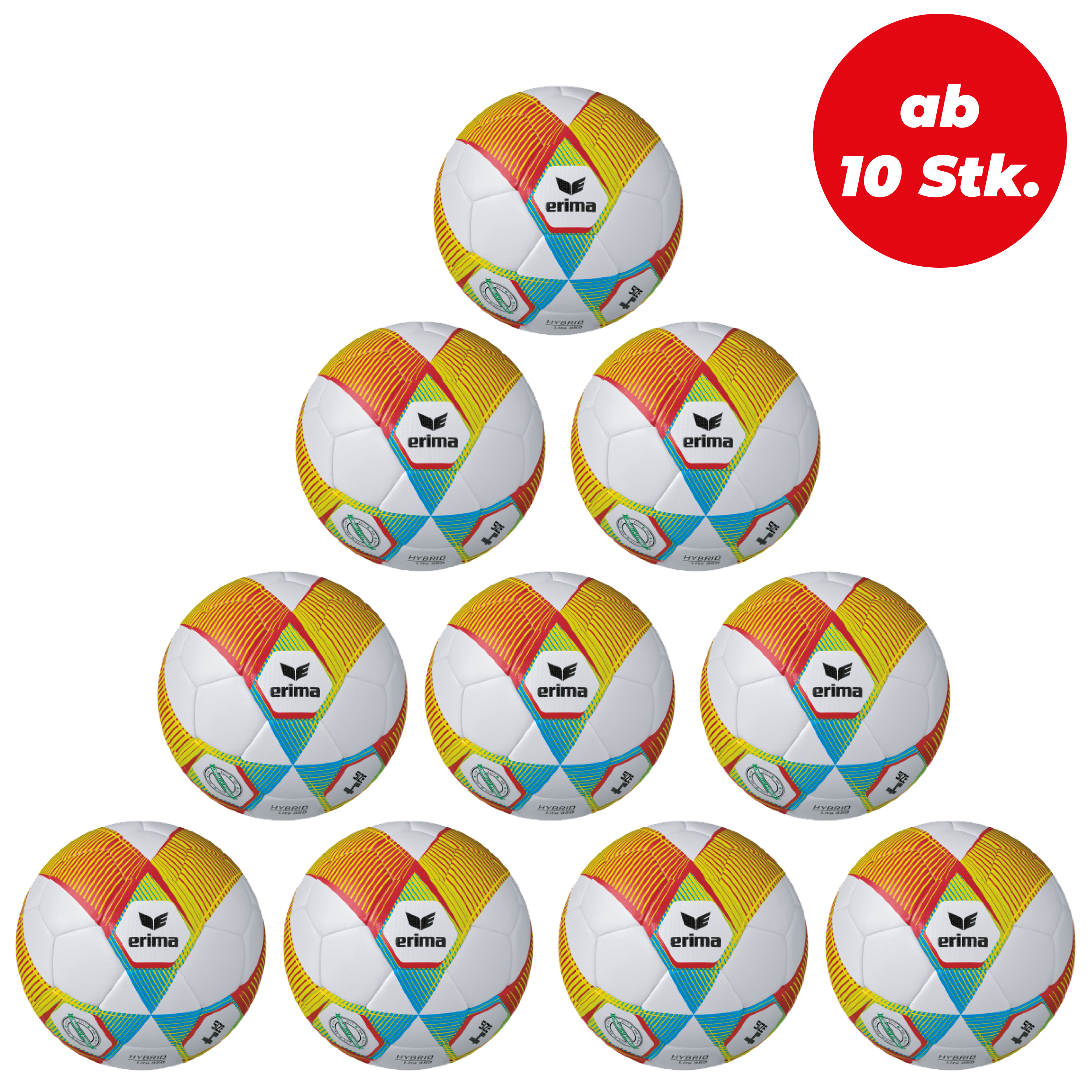 Erima Hybrid Light 350g Gr. 4 ab 10 Stk. Erima Hybrid Light 350g Gr. 4 ab 10 Stk.
