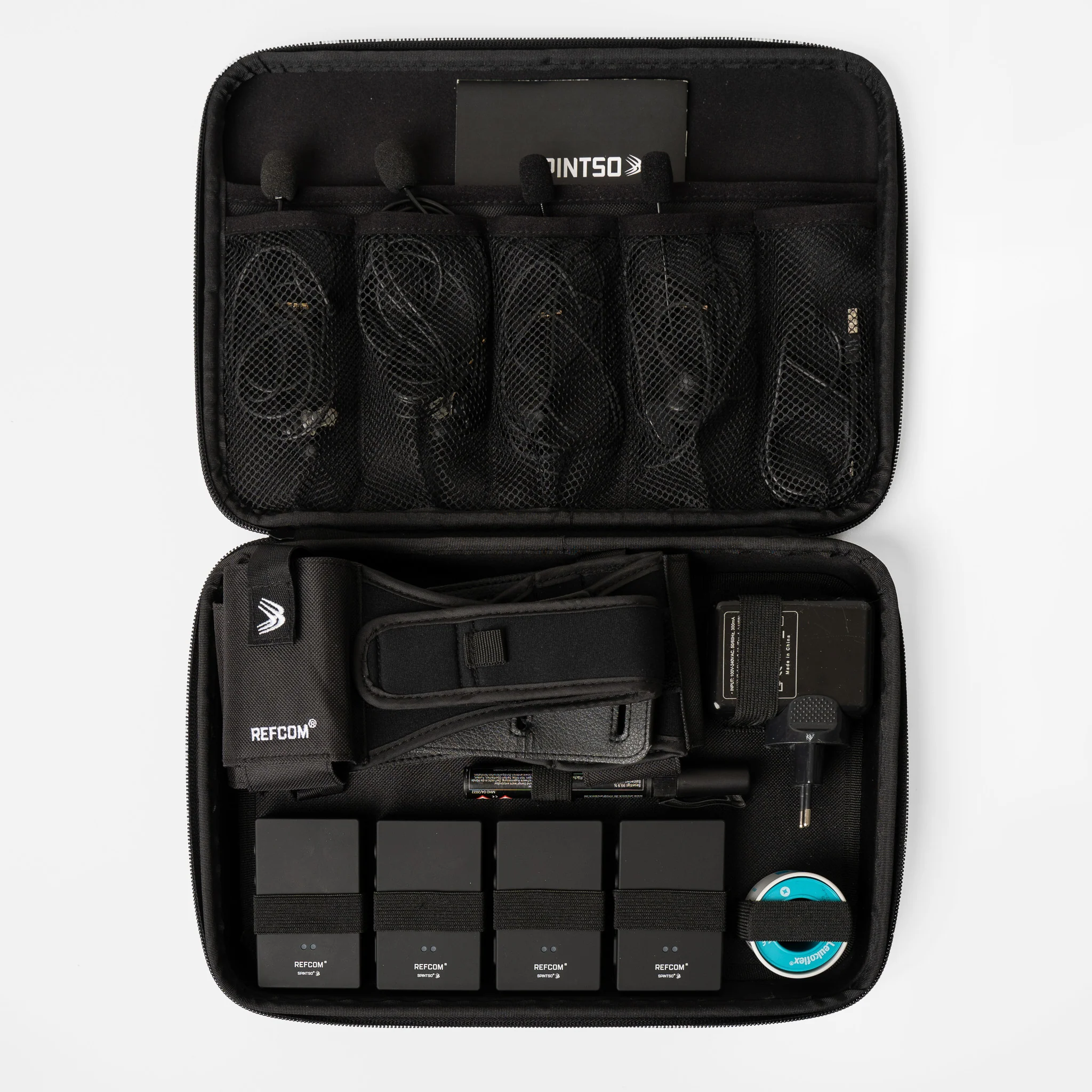 3er-SetSPINTSO RefCom II Sprach-Kommunikationssytem