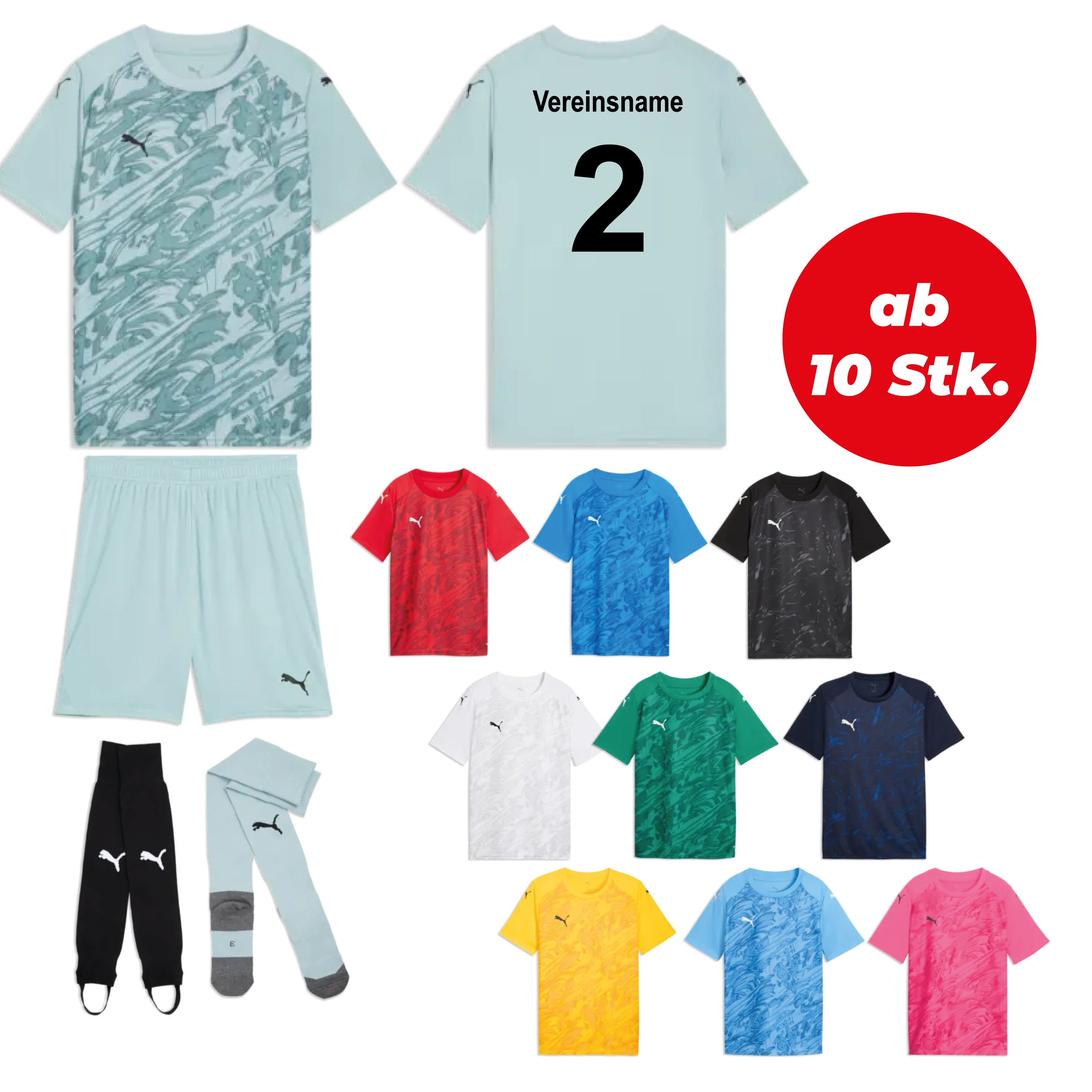 Trikotsatz Fußball PUMA teamFINAL26 GRAPHIC ab 10 Stk. inkl. Druck
