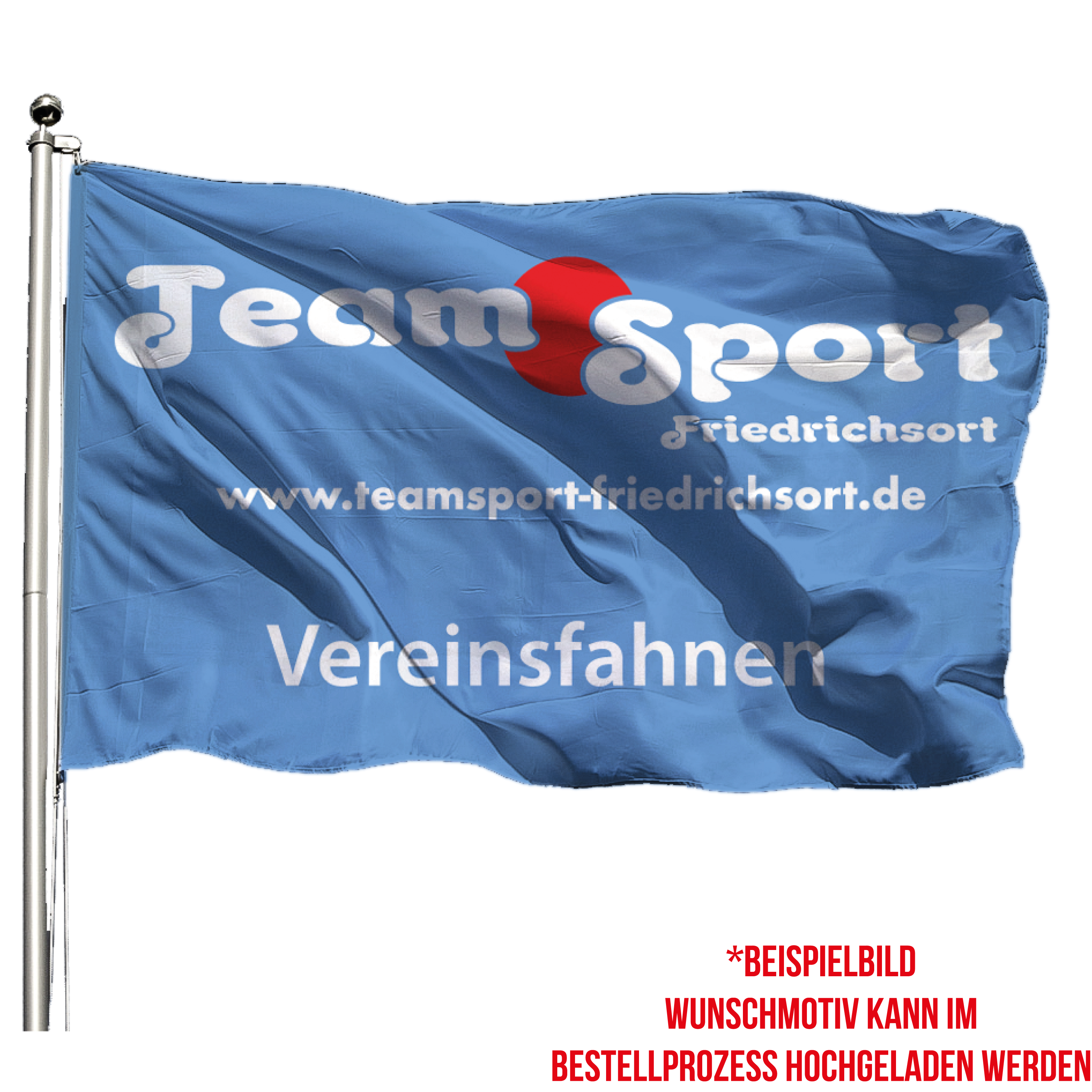 Flagge im Querformat Flagge im Querformat