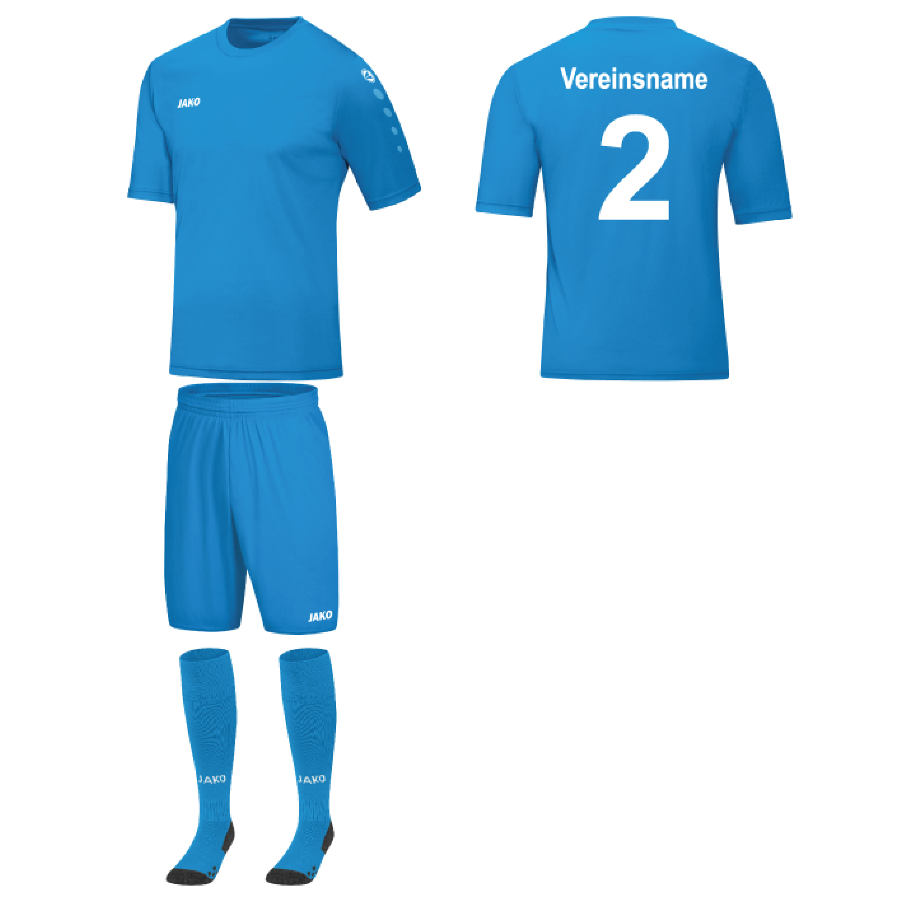 Trikotsatz Fußball Jako TEAM ab 10 Stk. inkl. Druck Trikotsatz Fußball Jako TEAM ab 10 Stk. inkl. Druck