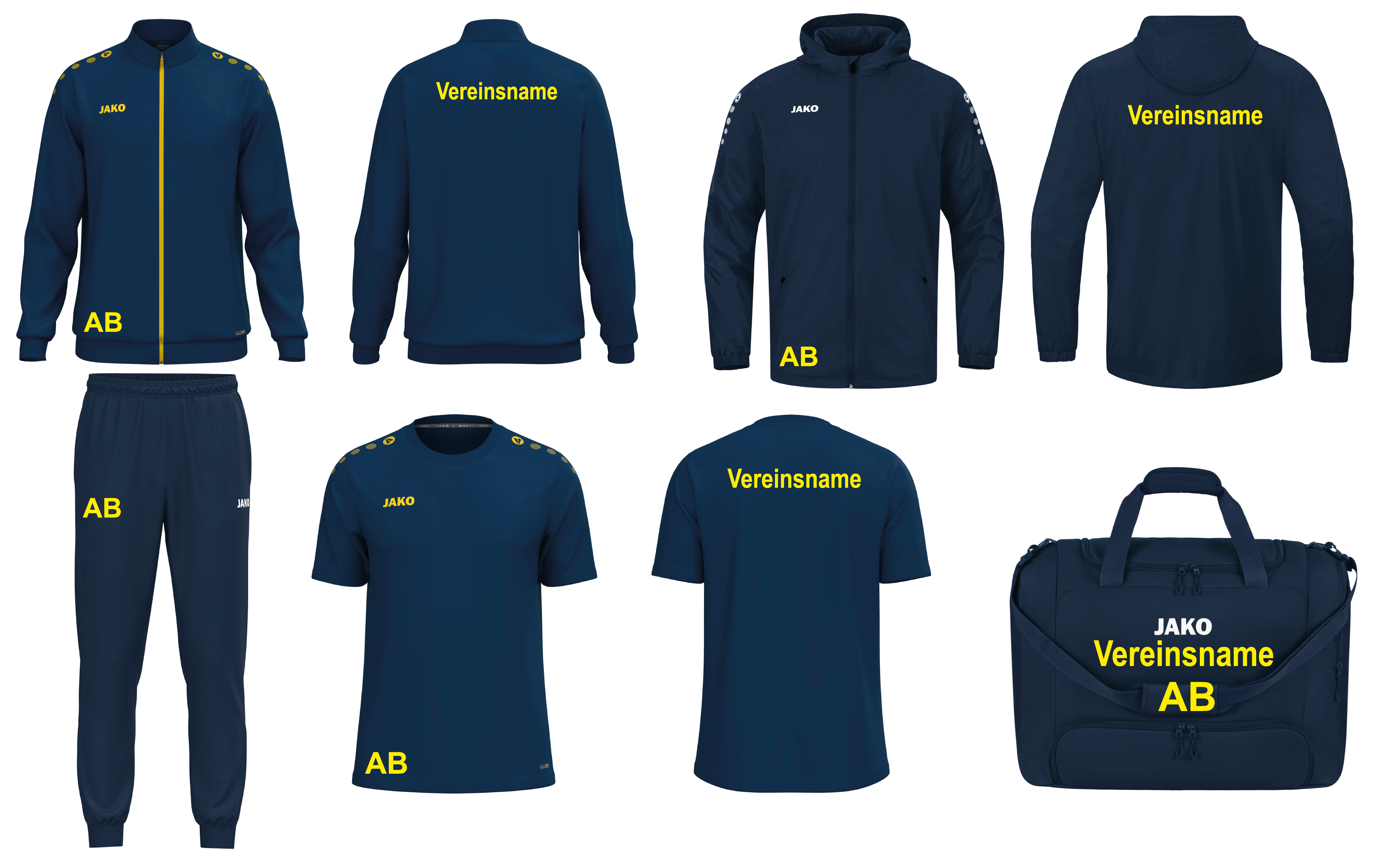 Spielerset ONE V inkl. Druck