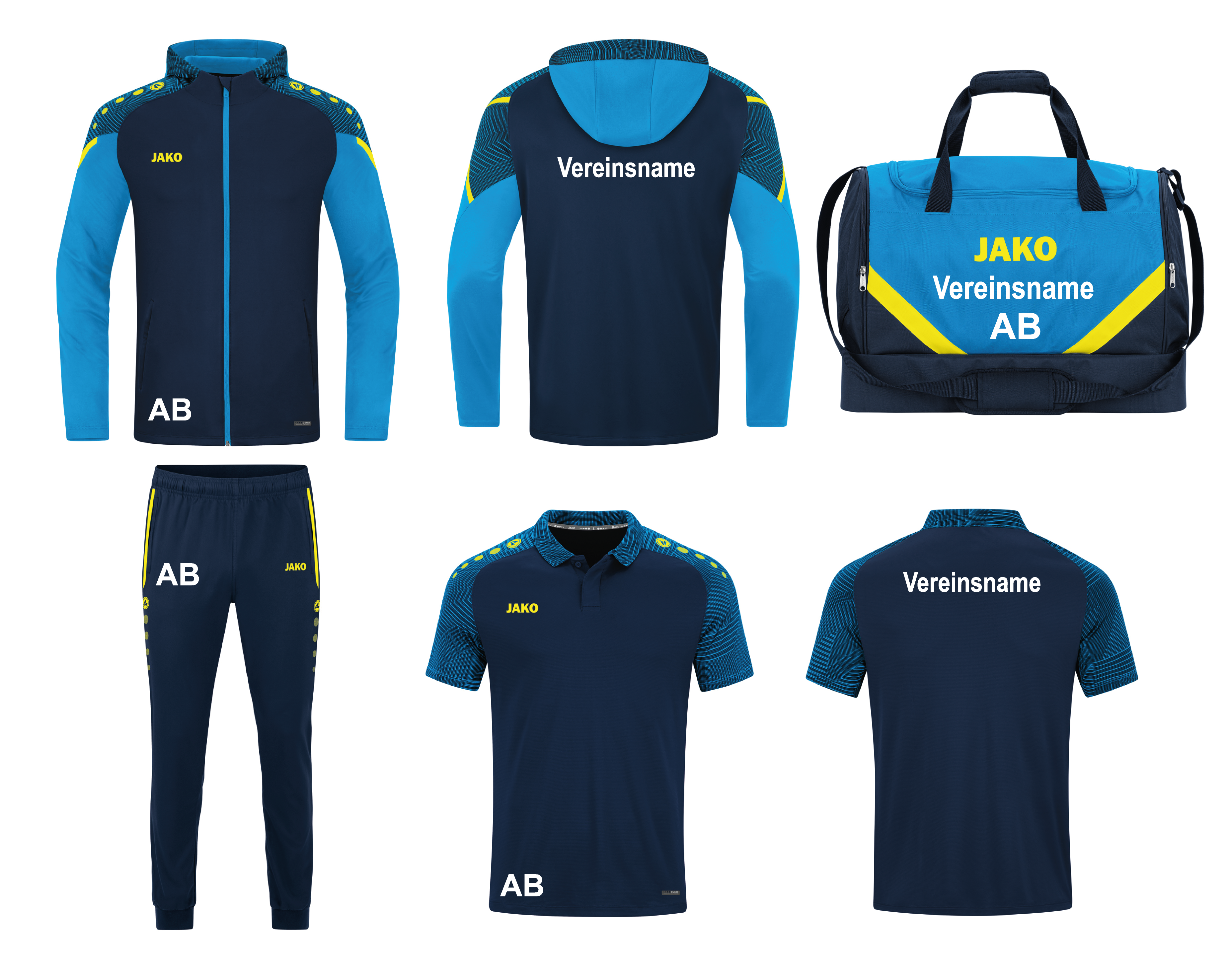 Spielerset PERFORMANCE VII inkl. Druck