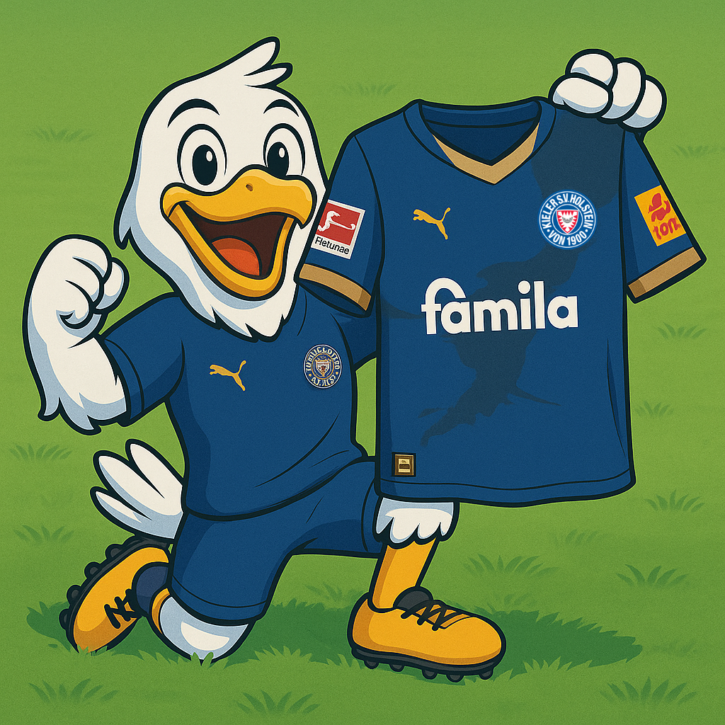 Flexxis Trikot der Woche: Das NEUE Holstein Kiel Trikot 25/26 Flexxis Trikot der Woche: Das NEUE Holstein Kiel Trikot 25/26