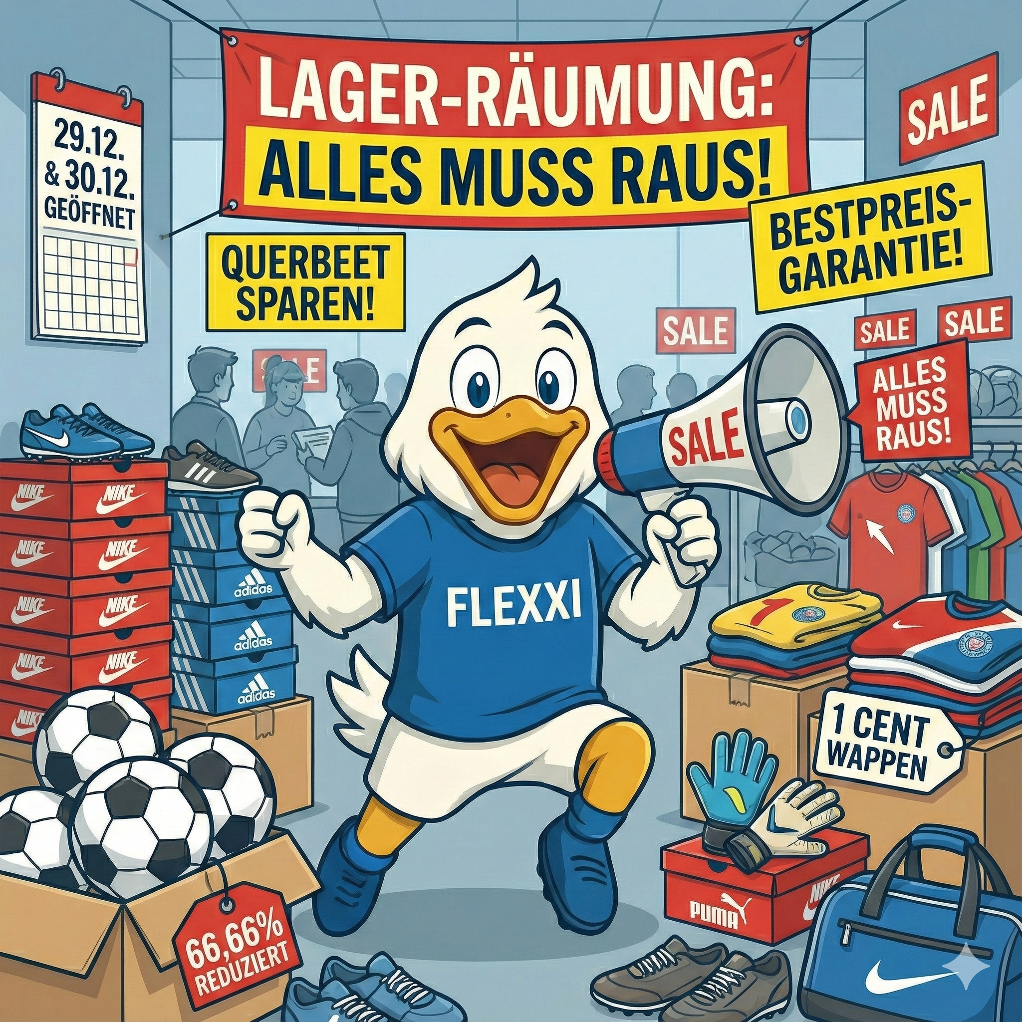 Großer Lager-Sale: Alles muss raus (bis zu -66%)!