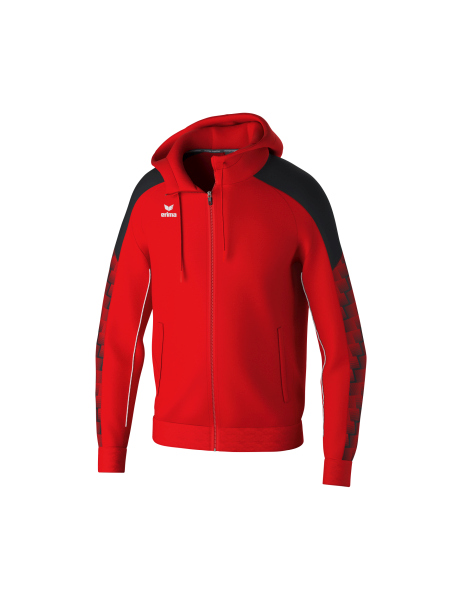 Erima EVO STAR Trainingsjacke mit Kapuze Mantel, Jacke, Pullover, Sweatshirt, Kapuzenpulli