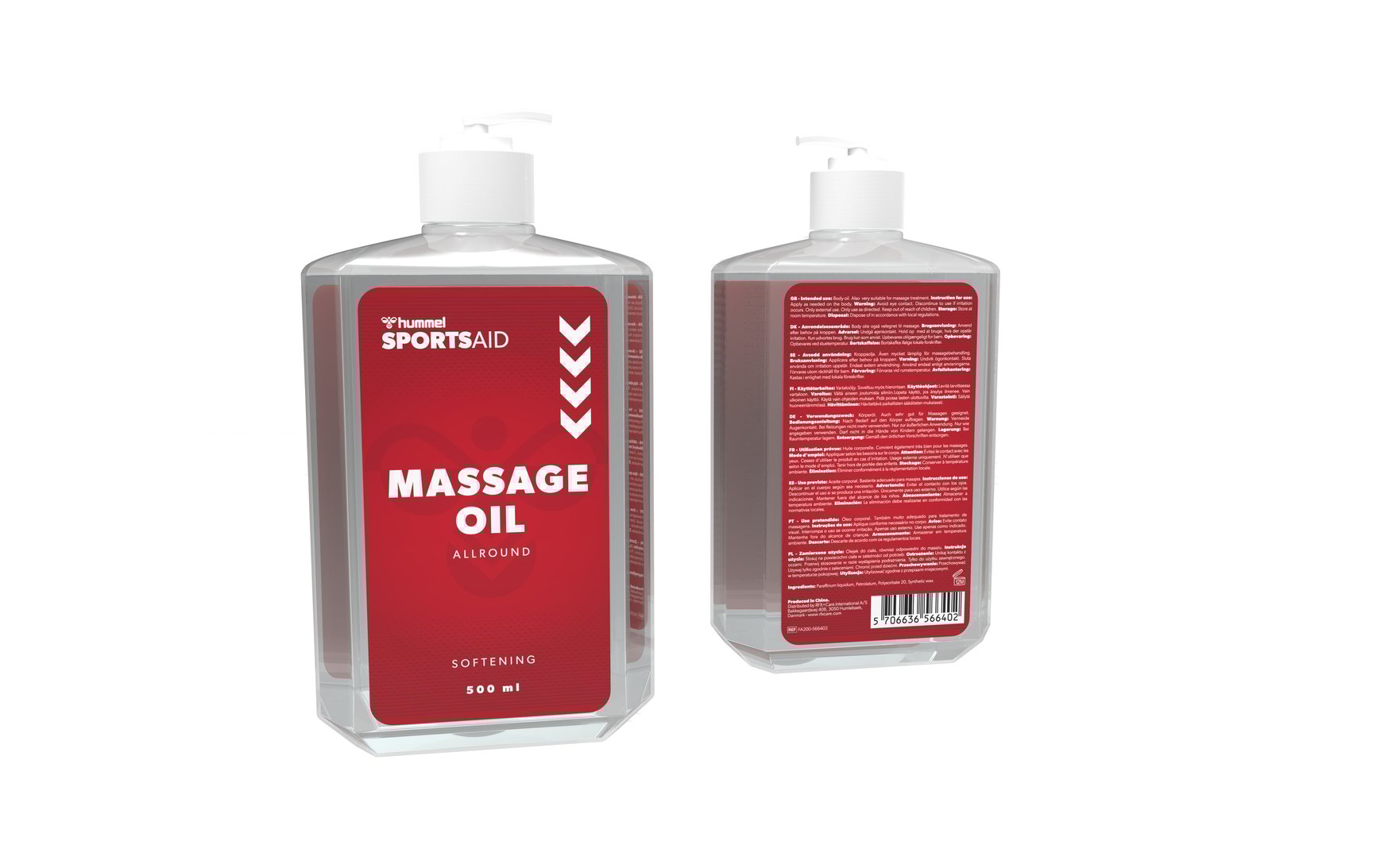 Hummel MASSAGE OIL - 6 PIECES Hummel MASSAGE OIL - 6 PIECES