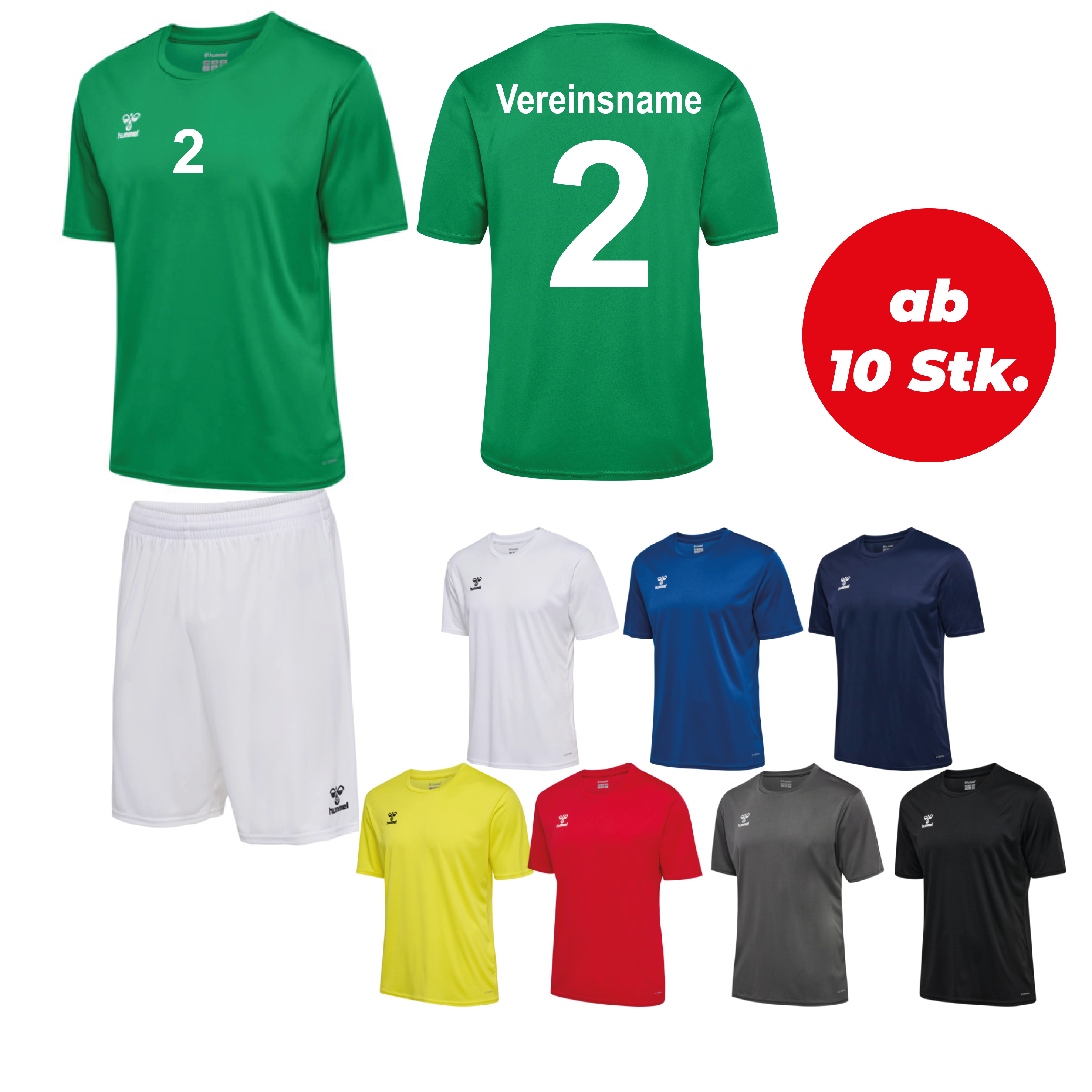 Trikotsatz Handball ESSENTIAL ab 10 Stk. inkl. Druck Trikotsatz Handball ESSENTIAL ab 10 Stk. inkl. Druck
