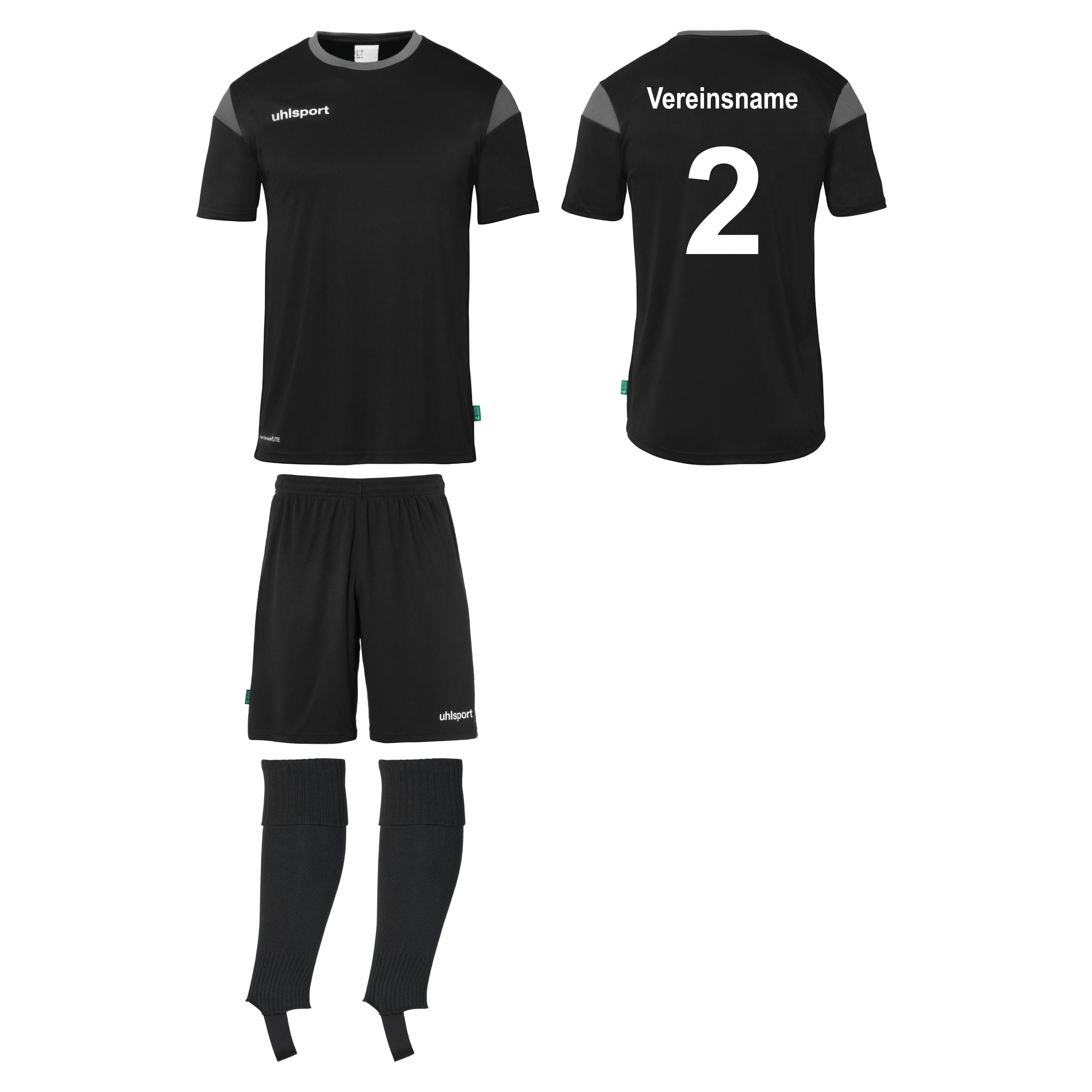 Trikotsatz Fußball Uhlsport SQUAD 27 ab 10 Stk. inkl. Druck