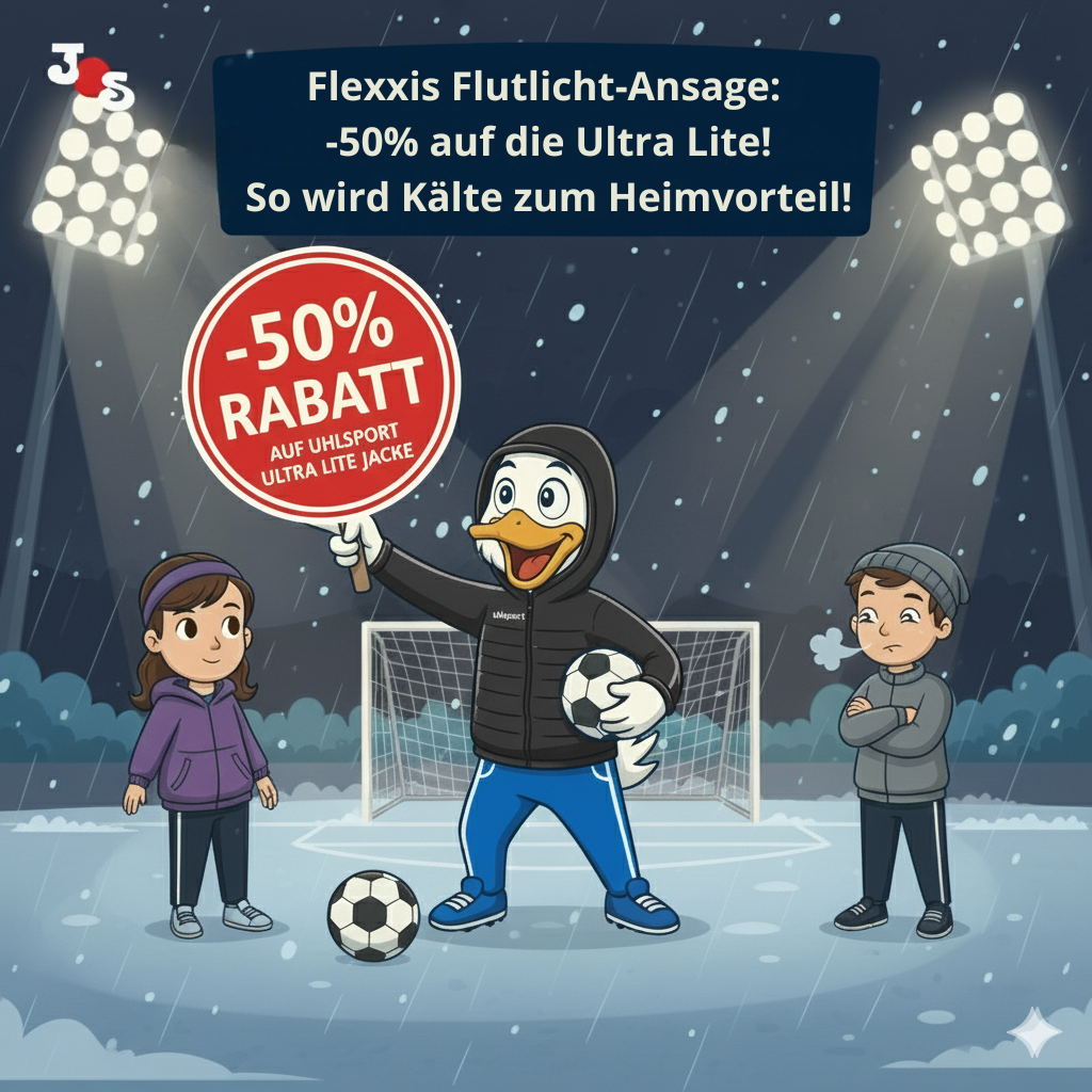 Flexxis Flutlicht-Ansage: -50% auf die Ultra Lite! So wird Kälte zum Heimvorteil! Flexxis Flutlicht-Ansage: -50% auf die Ultra Lite! So wird Kälte zum Heimvorteil!