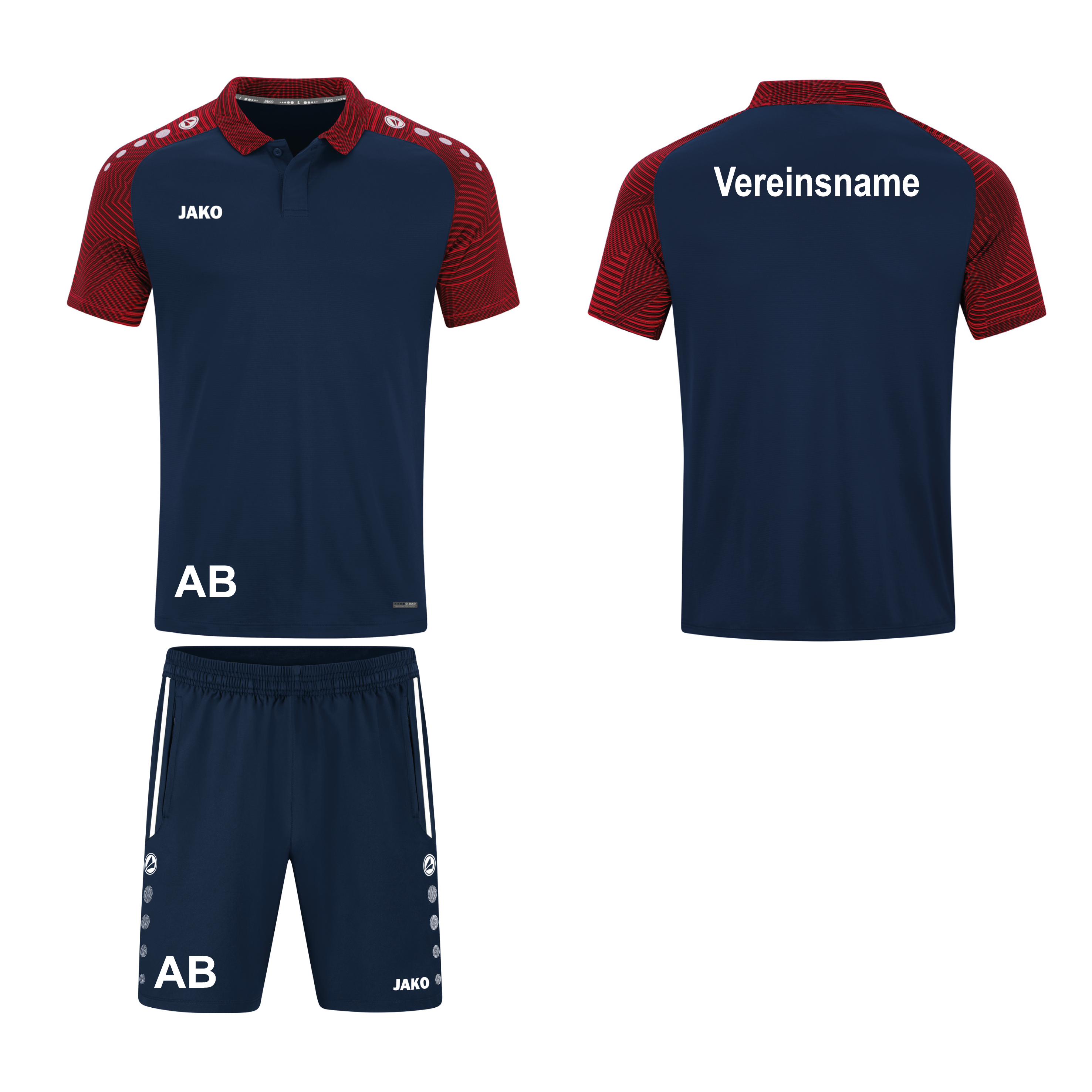 Spielerset PERFORMANCE II inkl. Druck