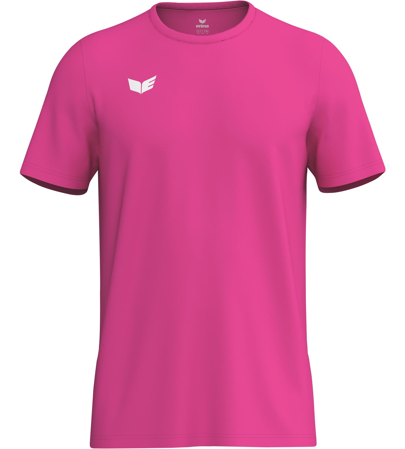 t-shirt, pink, kurzarm, rundhals, logo