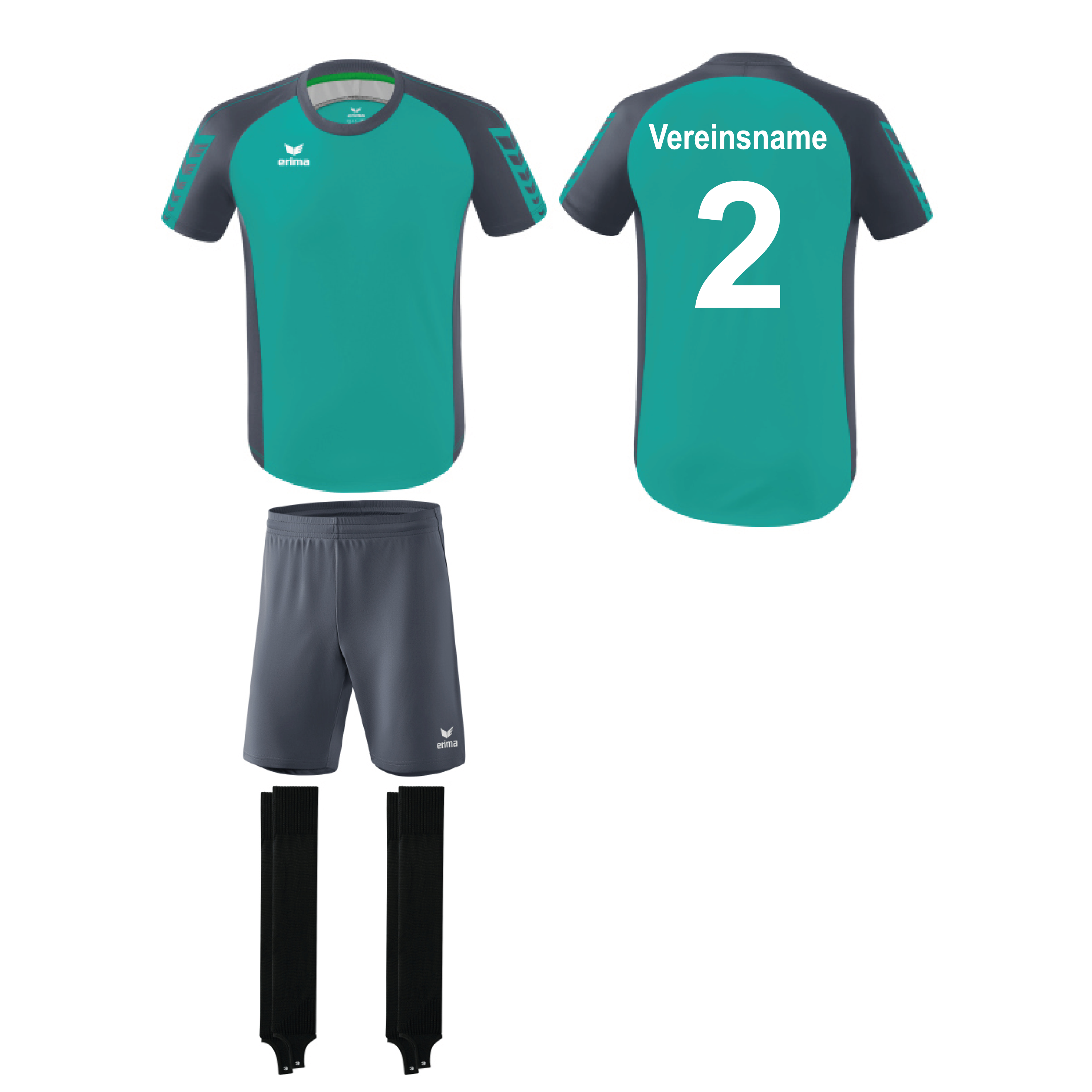 Trikotsatz Fußball Erima Six Wings ab 10 Stk. inkl. Druck