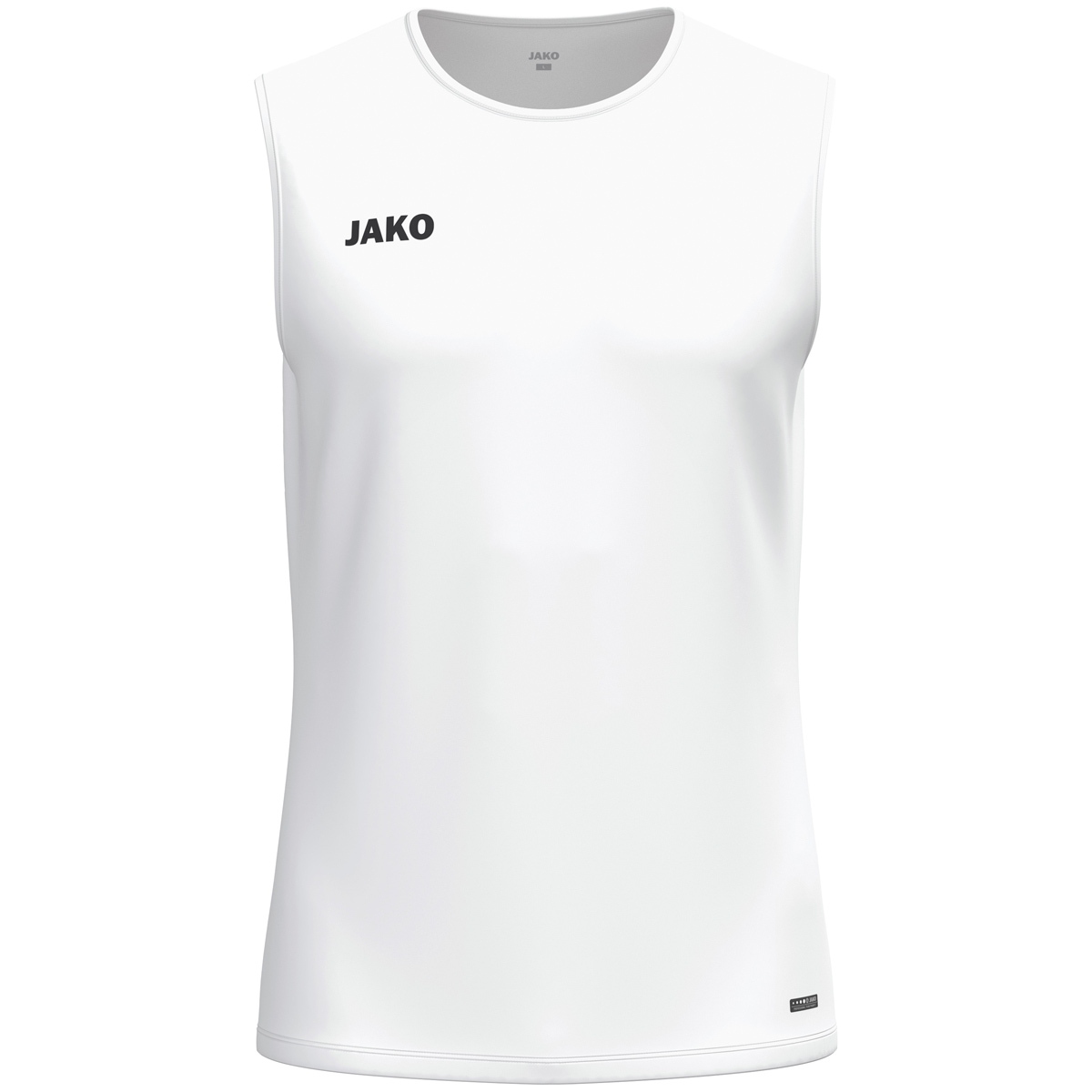 Tanktop, Weiß, Ärmelloss, Basis, JAKO-Logo
