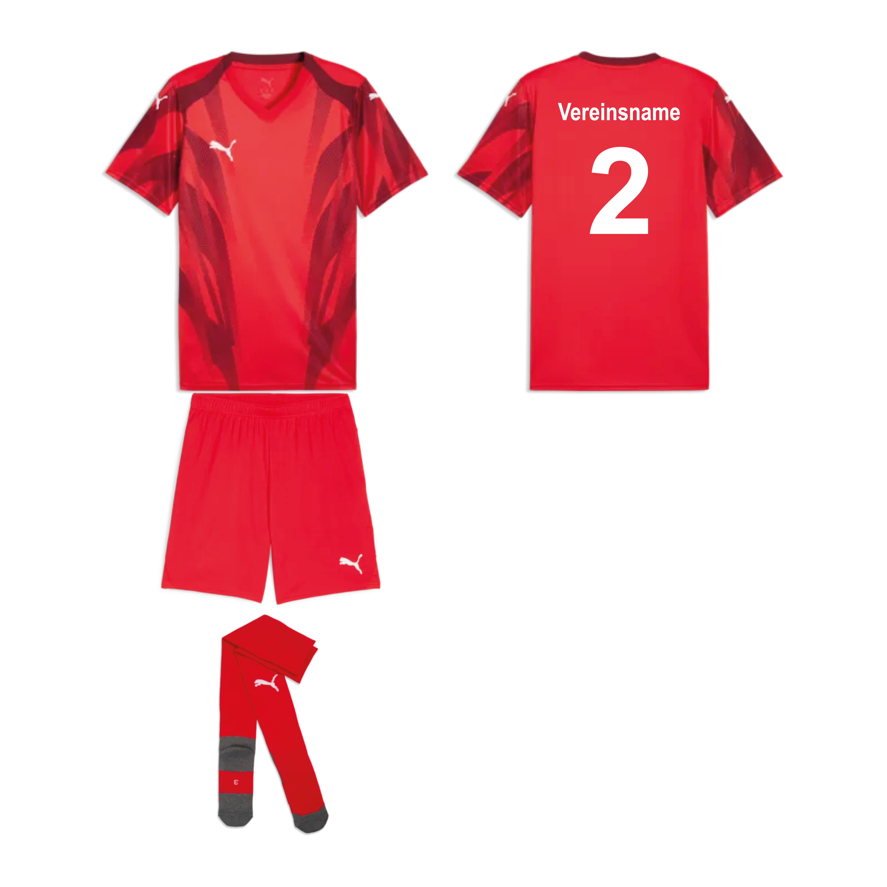 Trikotsatz Fußball PUMA teamFINAL26 GRAPHIC+ ab 10 Stk. inkl. Druck