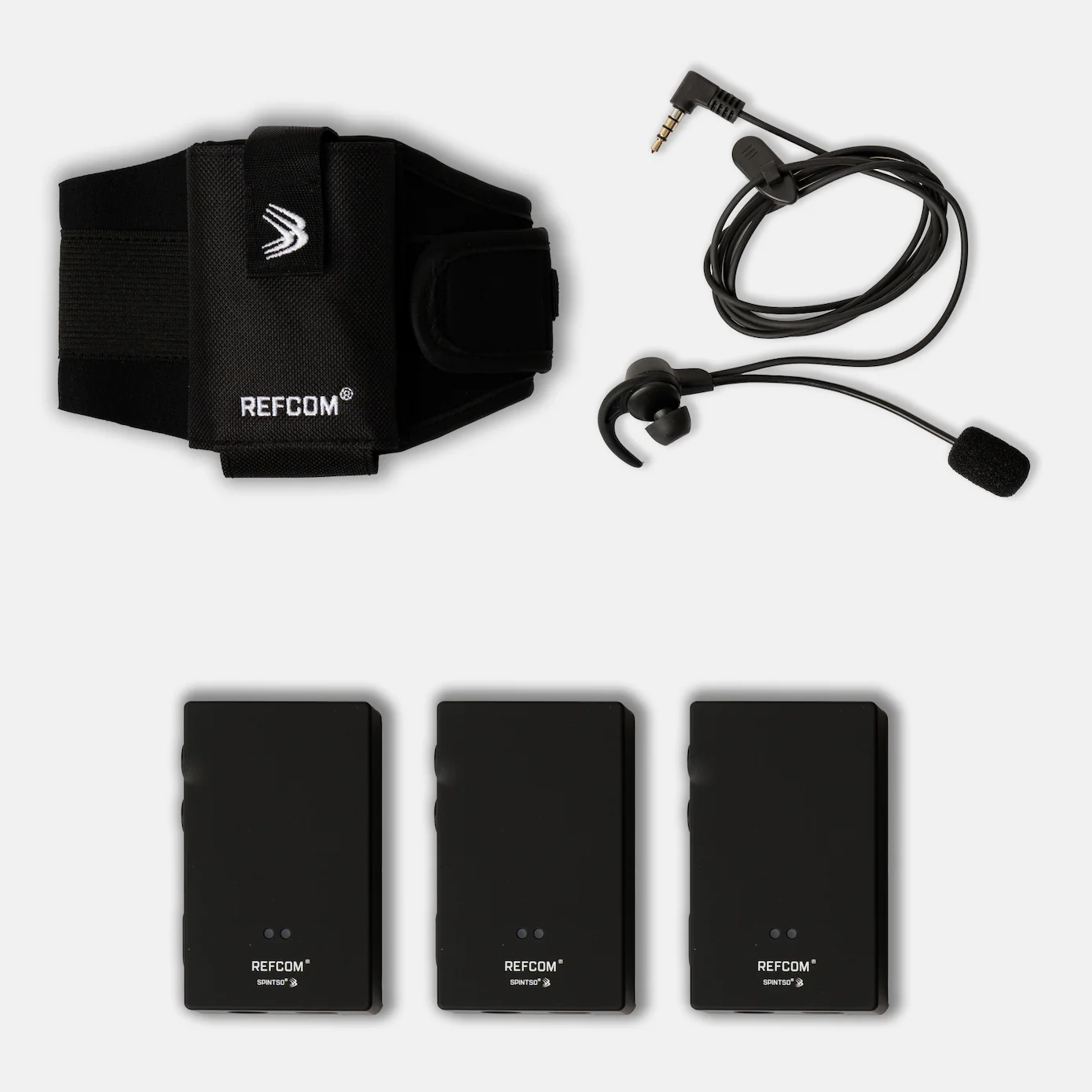 3er-SetSPINTSO RefCom II Sprach-Kommunikationssytem