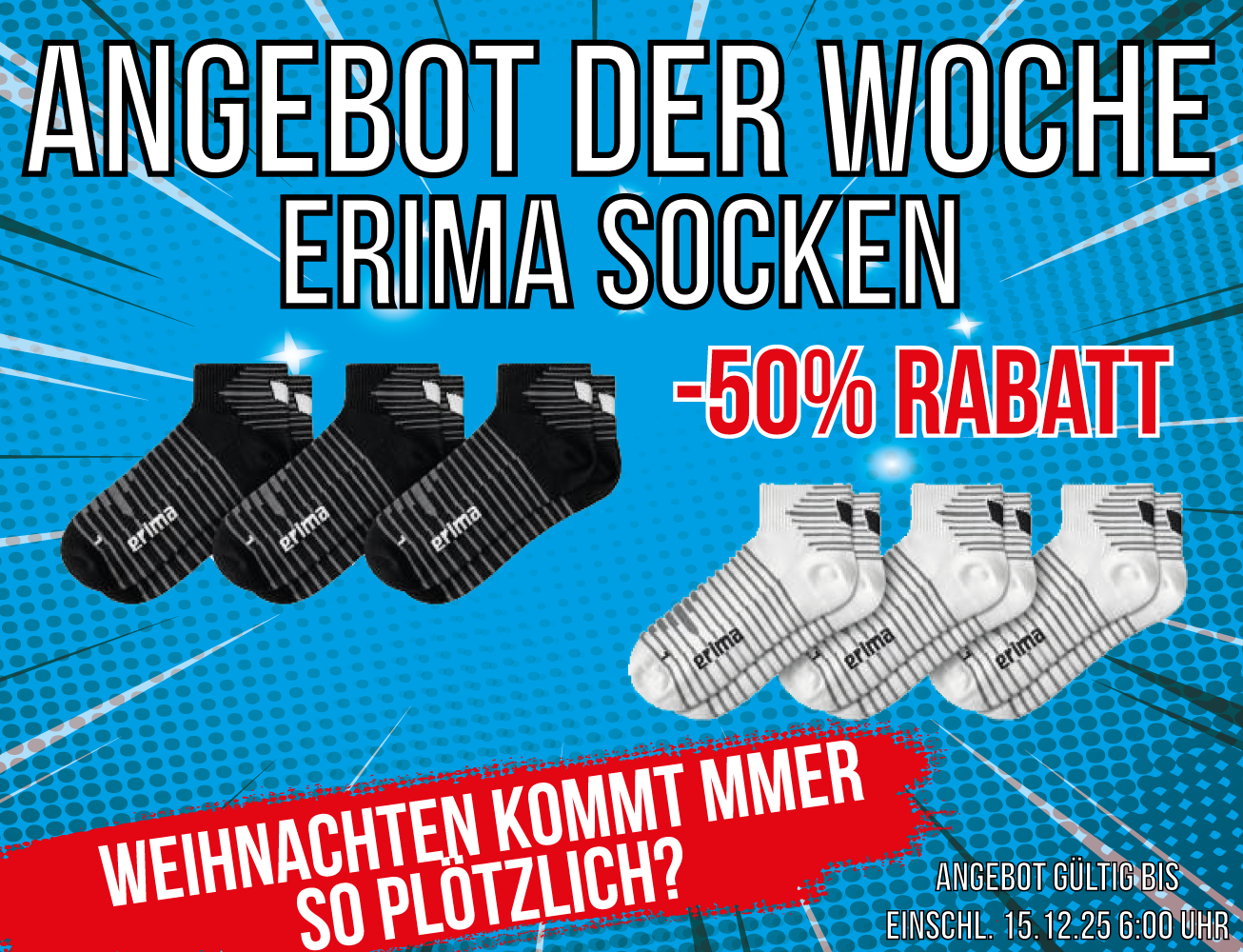 Flexxi warnt: Weihnachten kommt plötzlich! 🎄 Warum diese Socken das Match retten