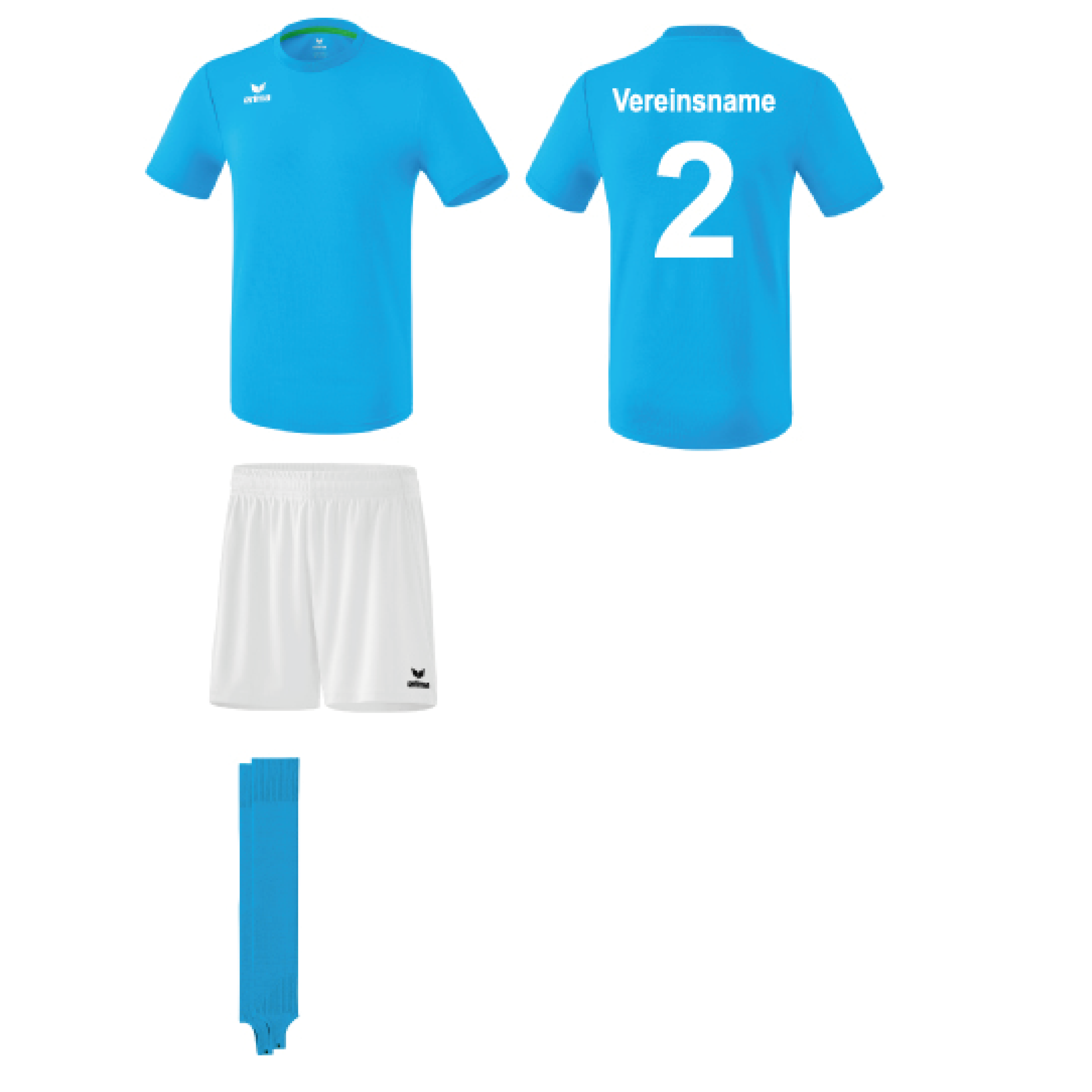 Trikotsatz Fußball Erima LIGA ab 10 Stk. inkl. Druck Trikotsatz Fußball Erima LIGA ab 10 Stk. inkl. Druck