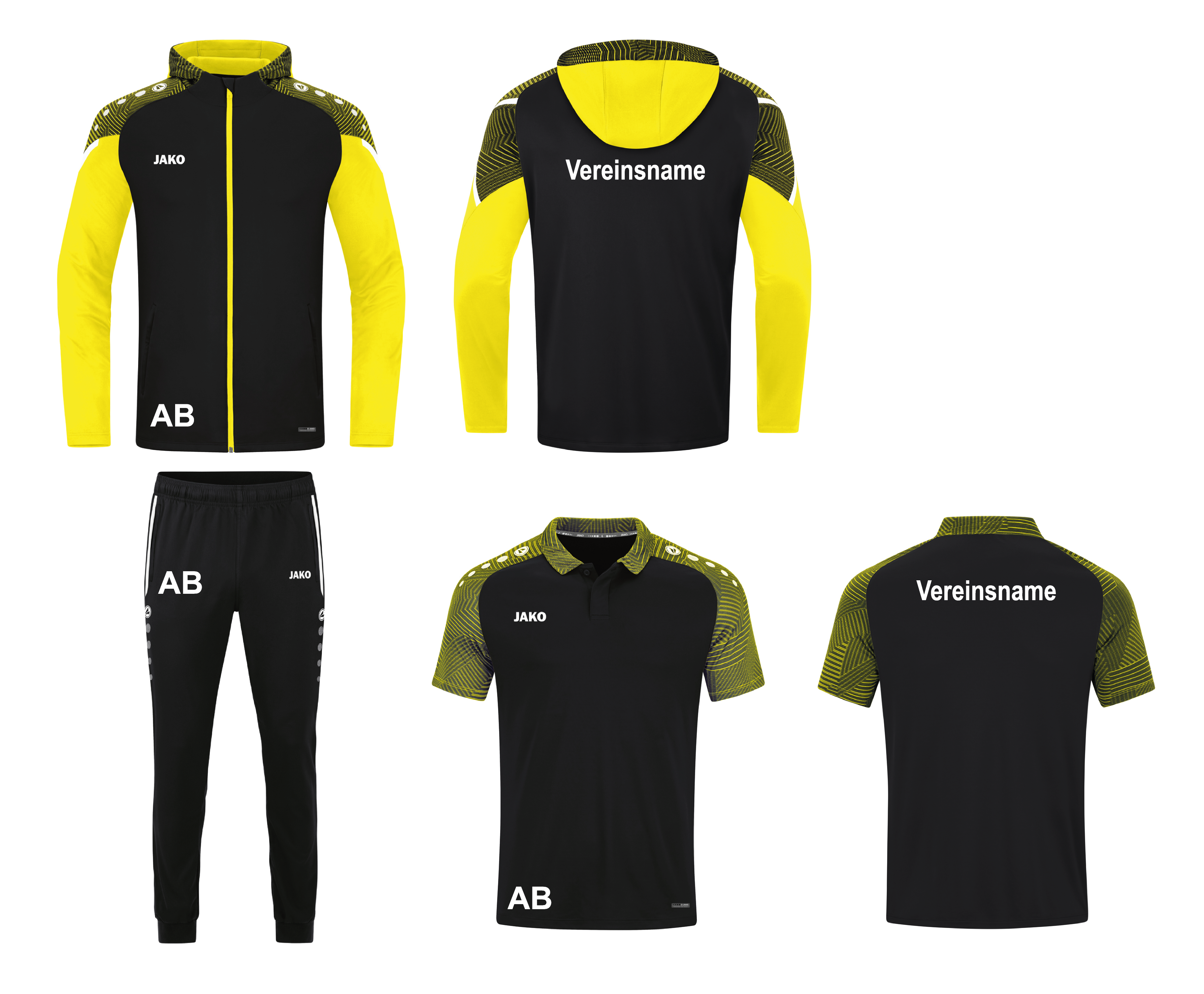 Spielerset PERFORMANCE VI inkl. Druck